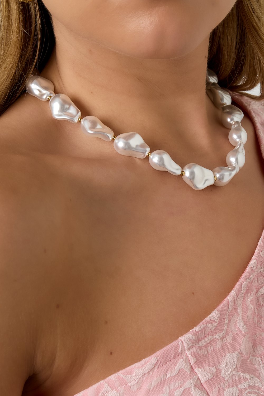 Pearl Beaded Necklace