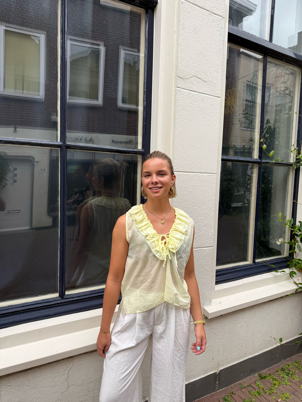 Sunny Ruffle Top