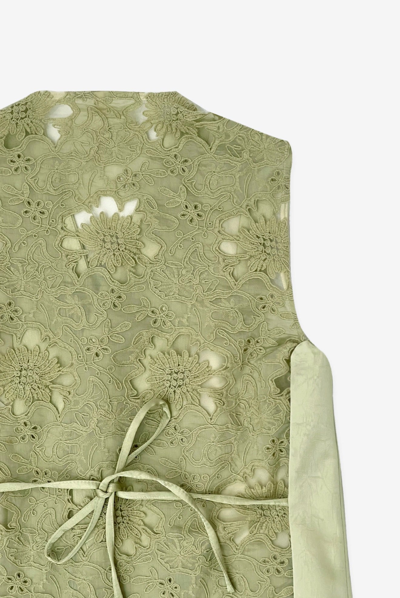 Boho Chic Satin Gilet