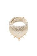 Bandana Sjaaltje met Bedels Beige