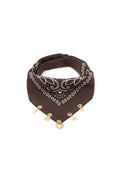 Bandana Sjaaltje met Bedels Brown
