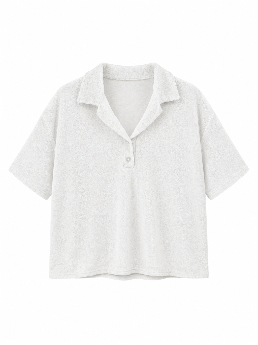 Badstof Polo Top
