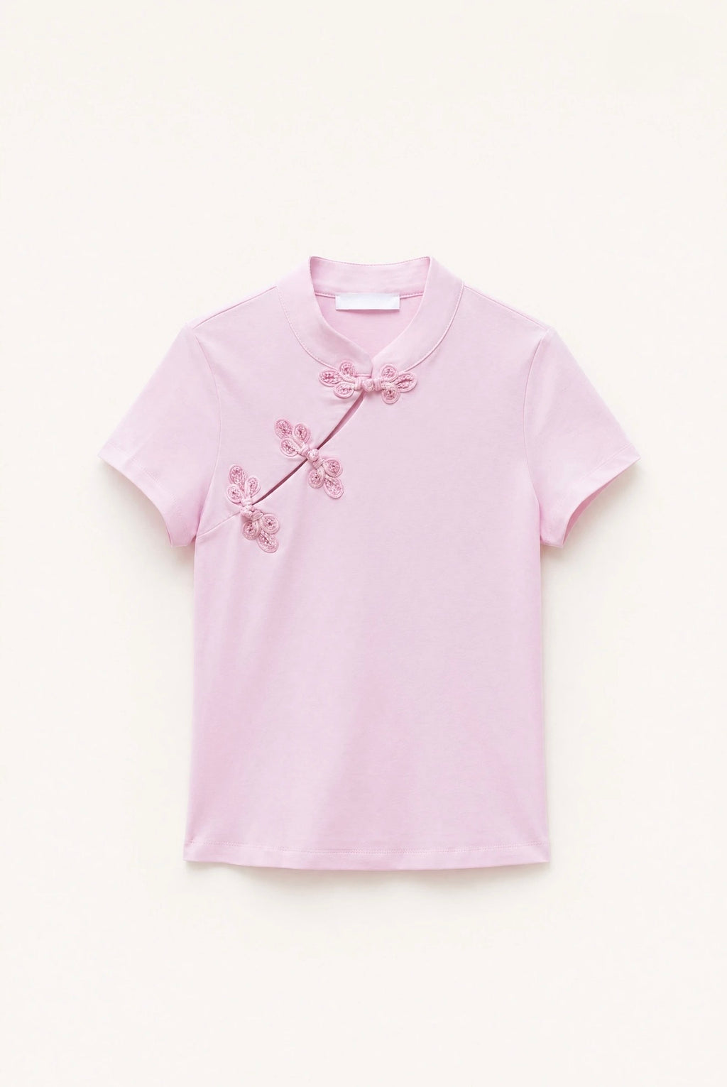 Aziatisch Geïnspireerd Slim Fit Shirt
