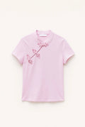 Aziatisch Geïnspireerd Slim Fit Shirt
