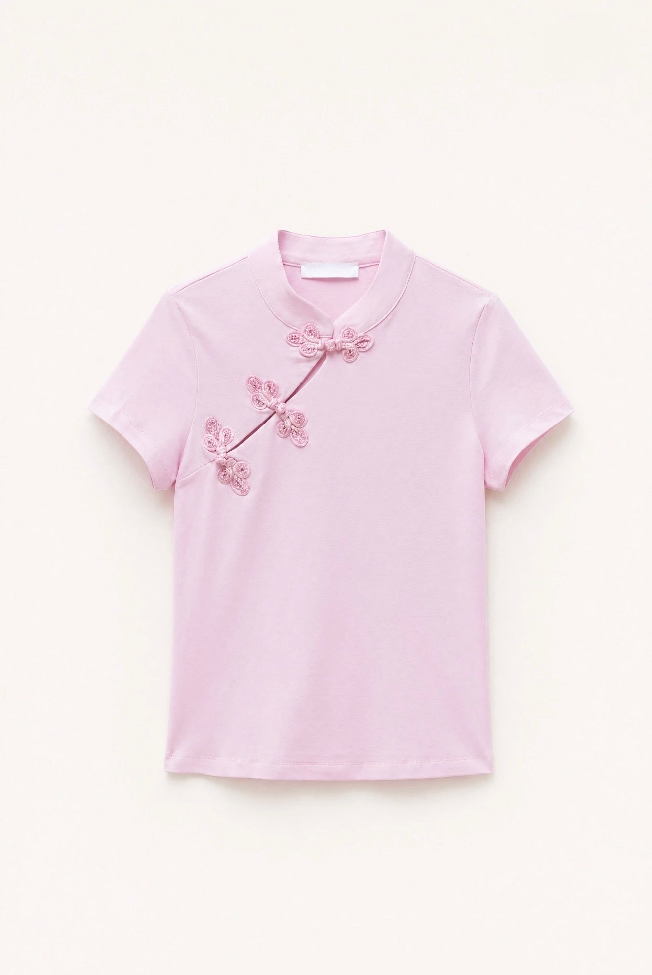 Aziatisch Geïnspireerd Slim Fit Shirt
