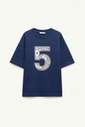 T-Shirt mit Bandana-Print
