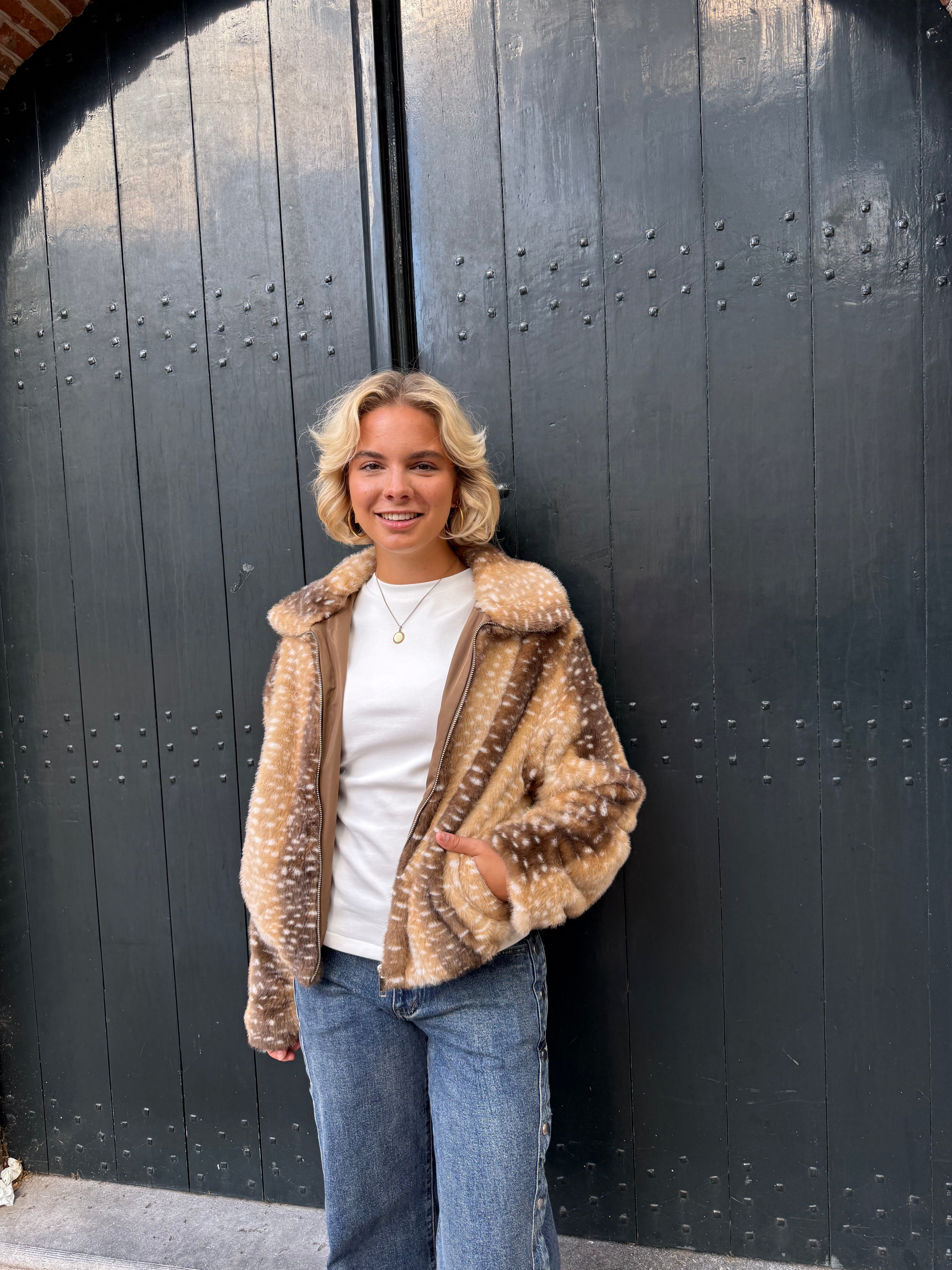 Bambi Faux Fur Coat