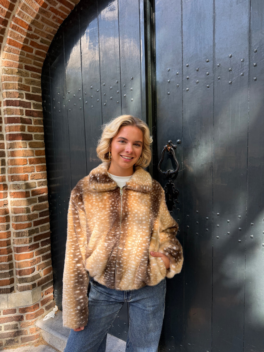 Bambi Faux Fur Coat