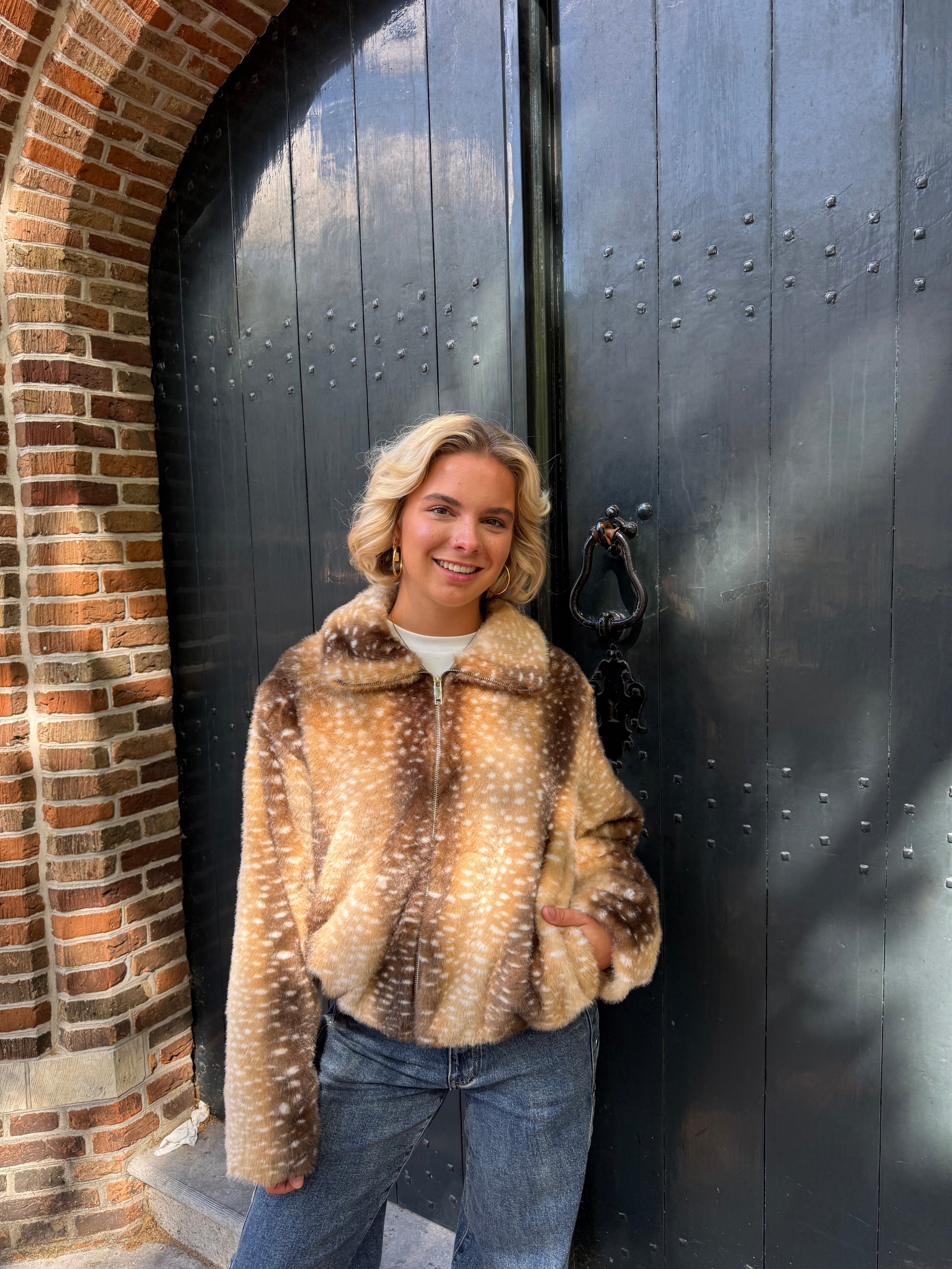 Bambi Faux Fur Coat