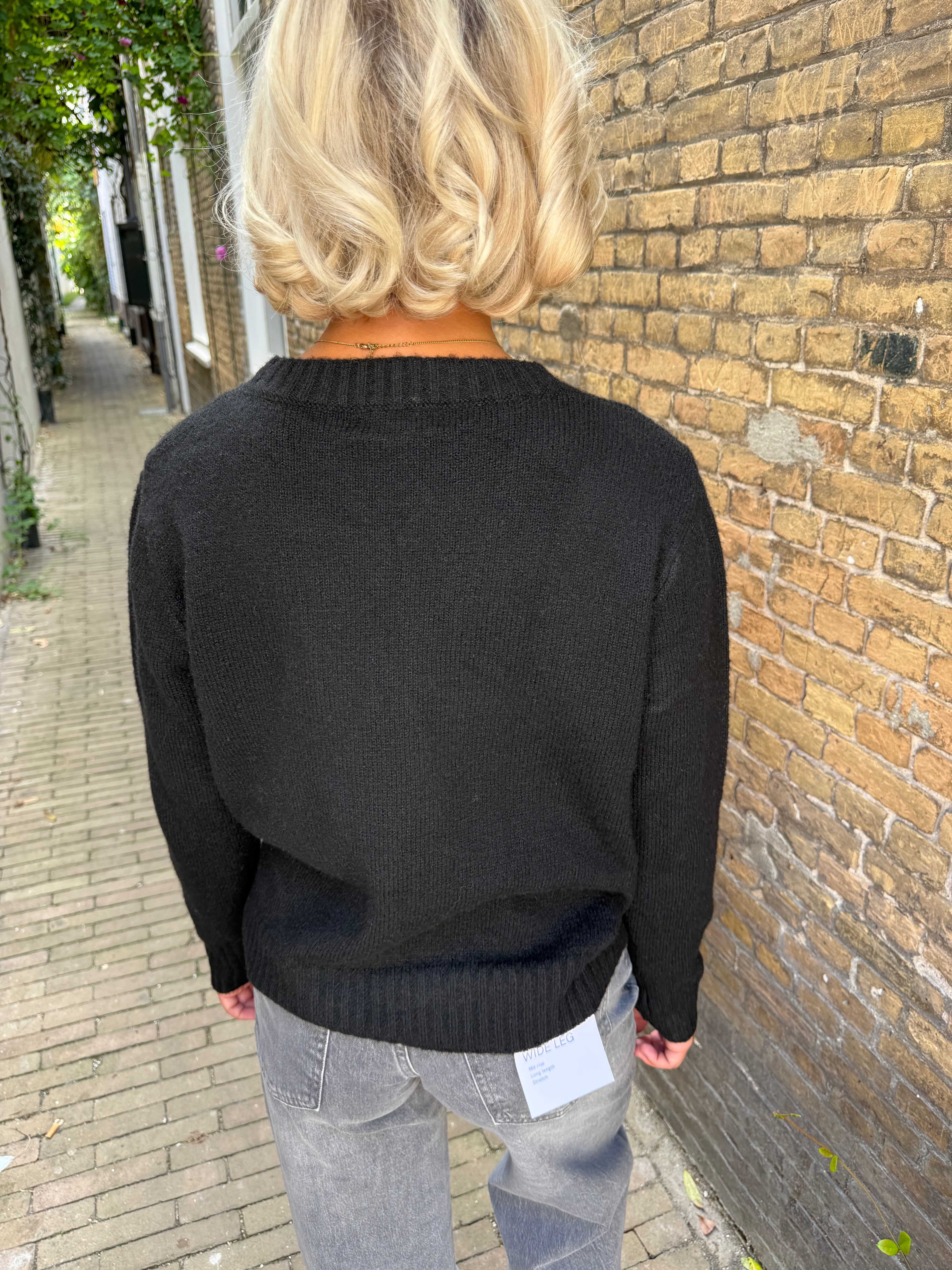 Amour Paris Trui Zwart