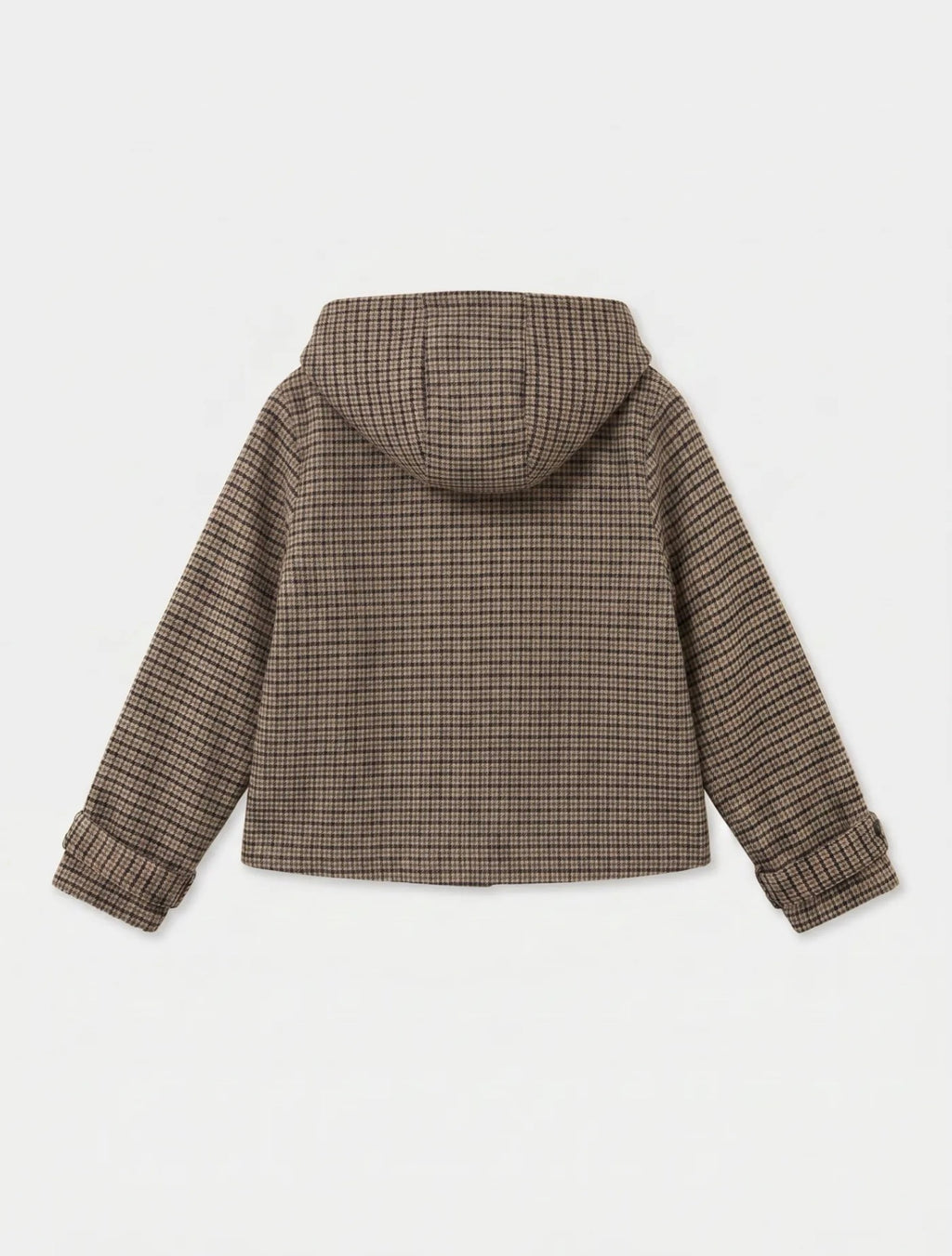 PRE-ORDER: Checkered Short Trench Jacket