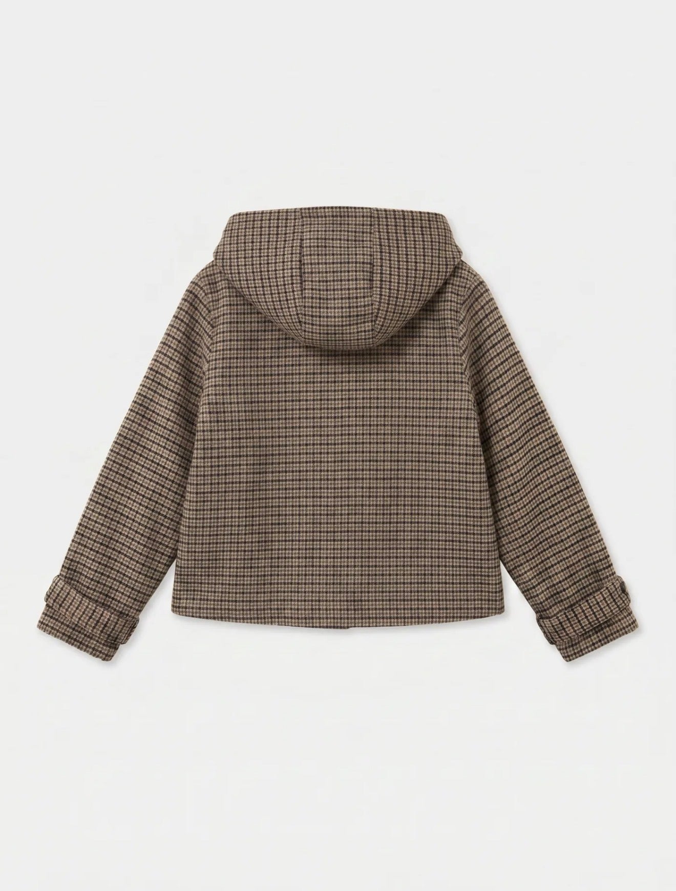 PRE-ORDER: Checkered Short Trench Jacket