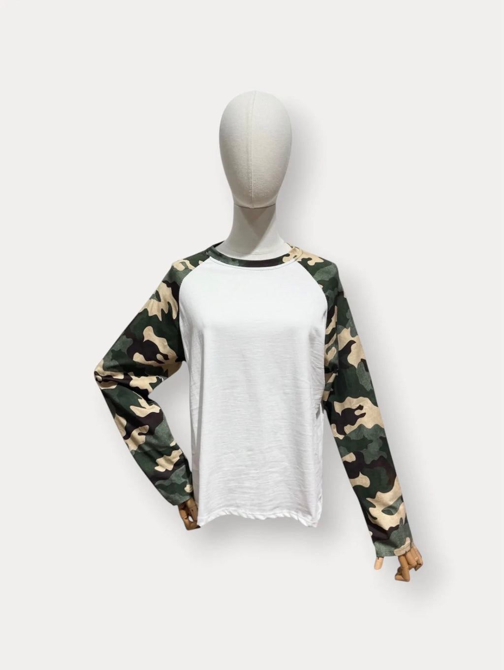 Camo Raglan Longsleeve