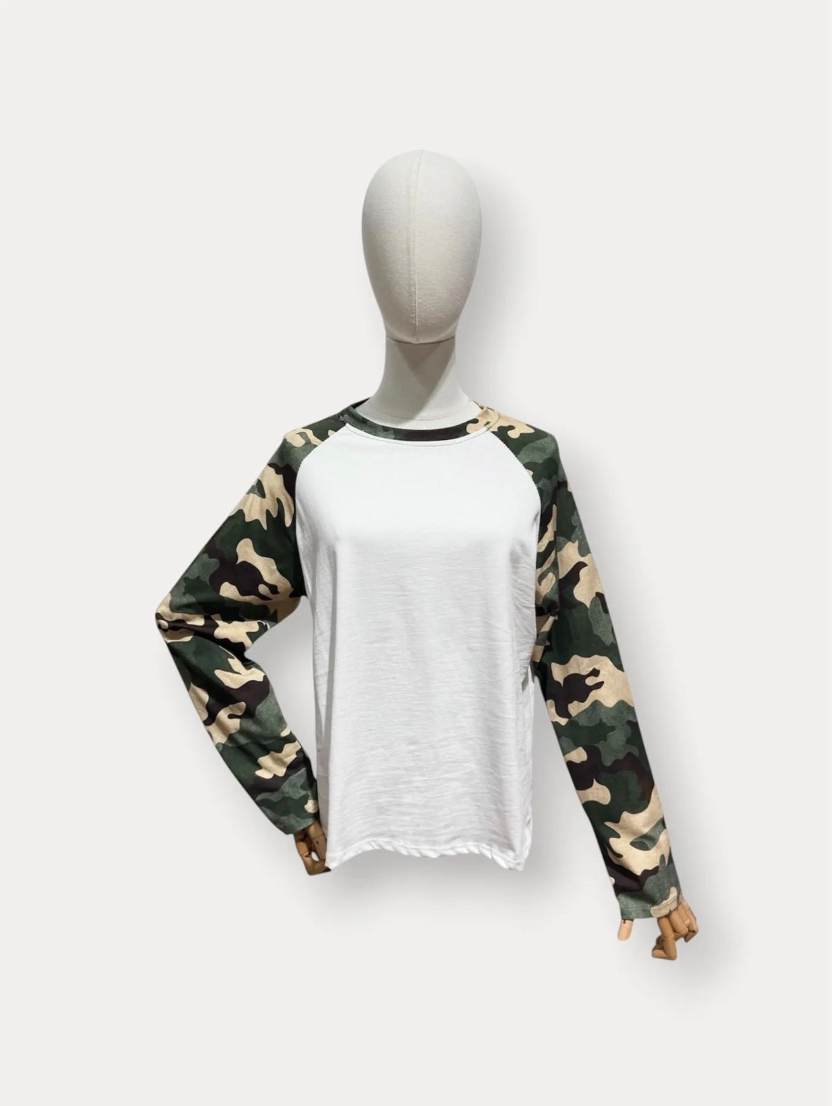 Camo Raglan Longsleeve