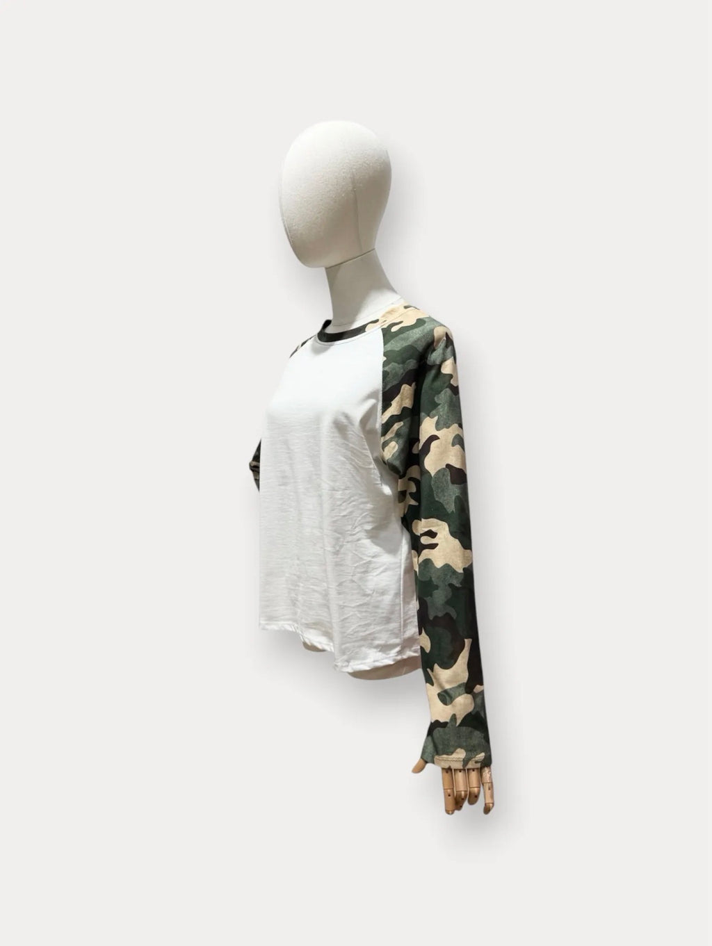 Camo Raglan Longsleeve
