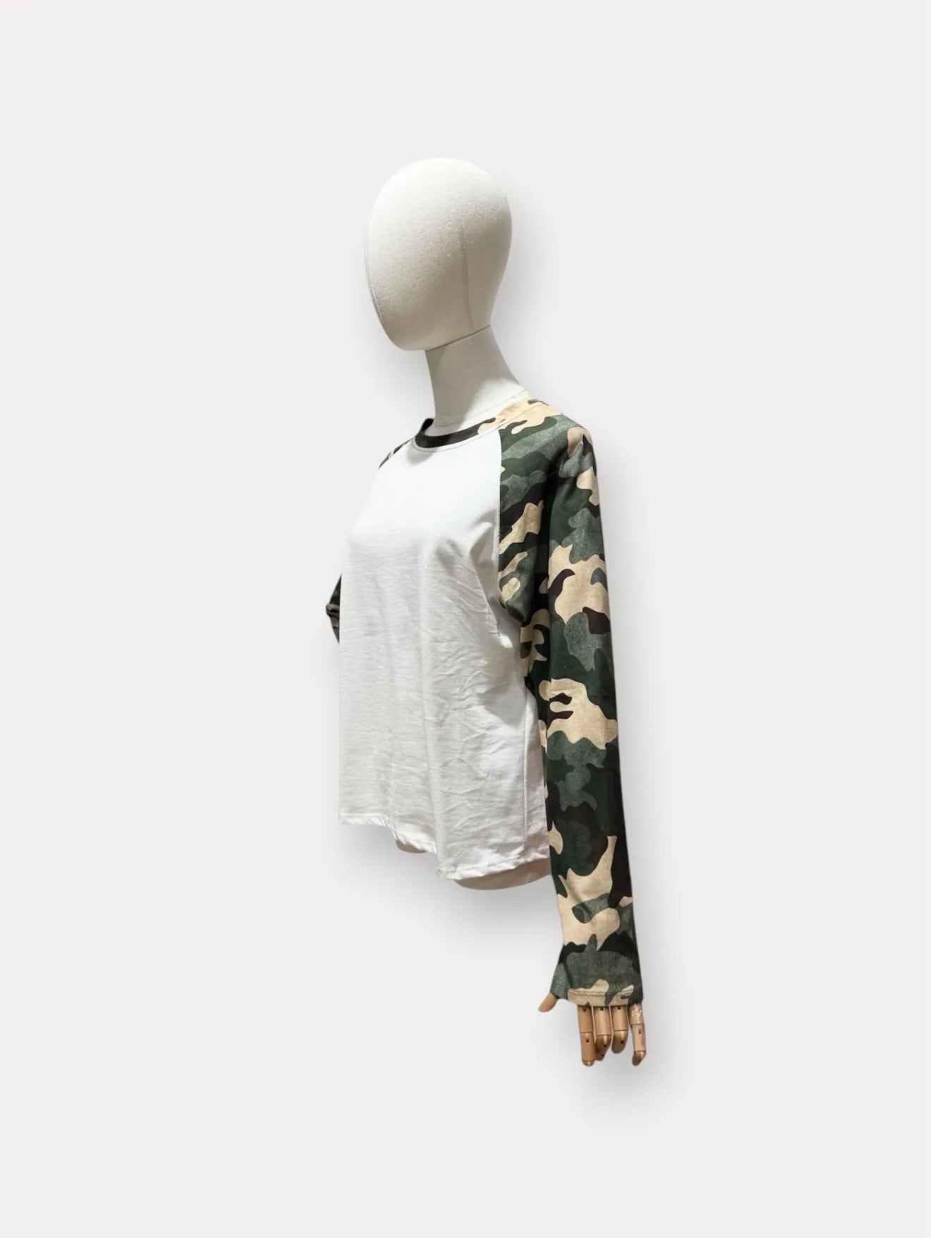 Camo Raglan Longsleeve