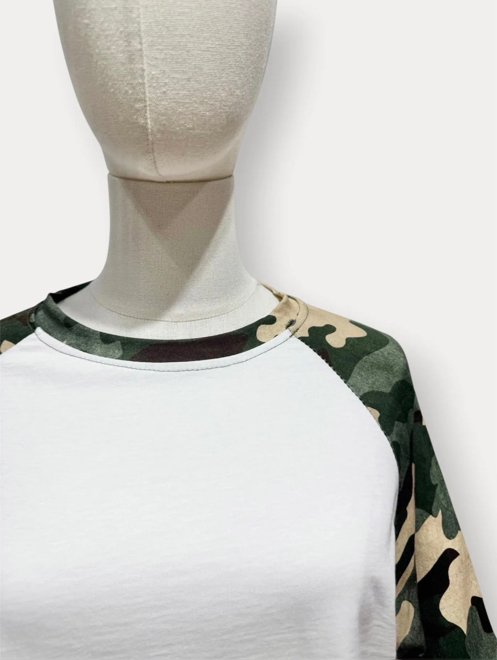 Camo Raglan Longsleeve