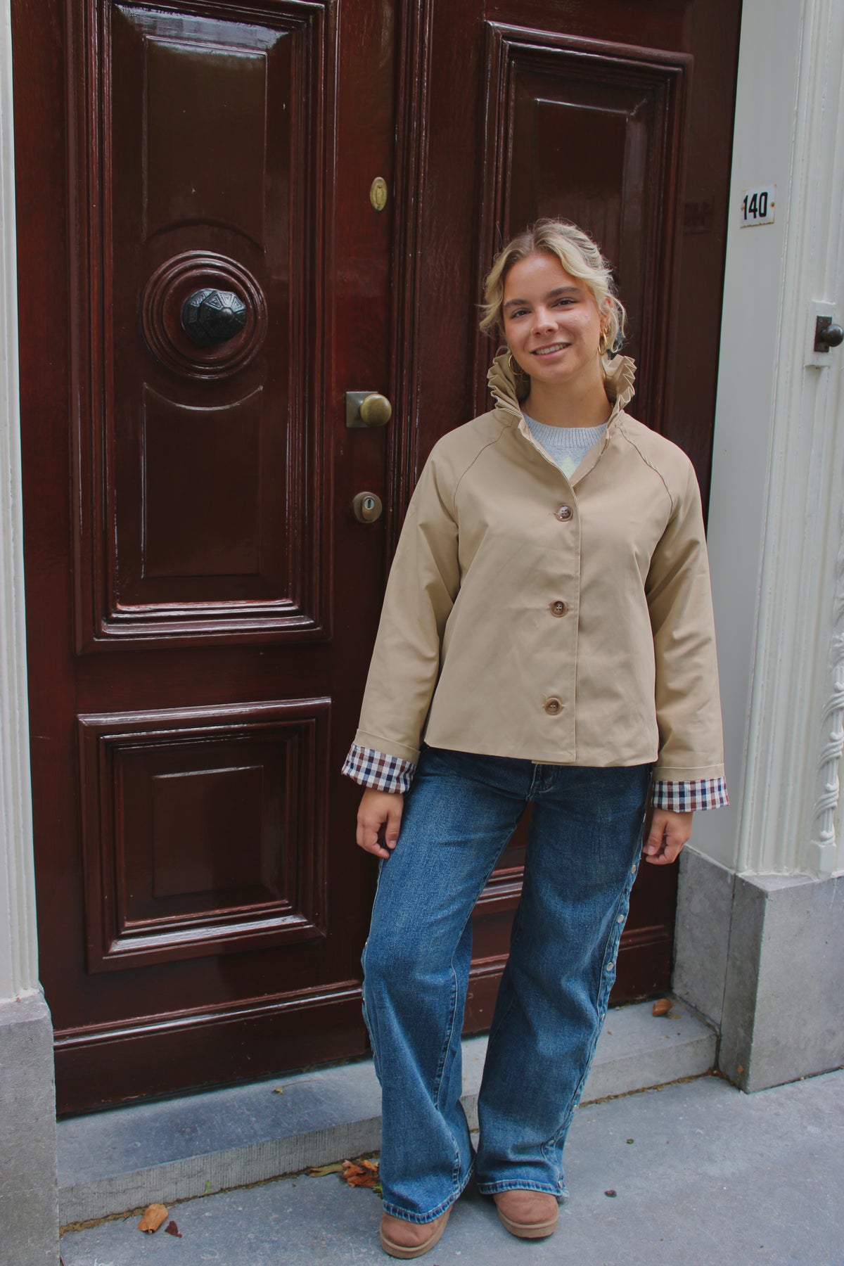 Beige Chic Trench