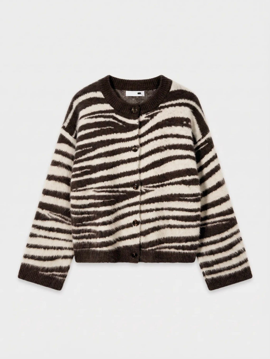 Zebra Button Vest