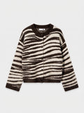 Zebra Button Vest