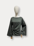 Lange Mouwen Top met Strikdetail