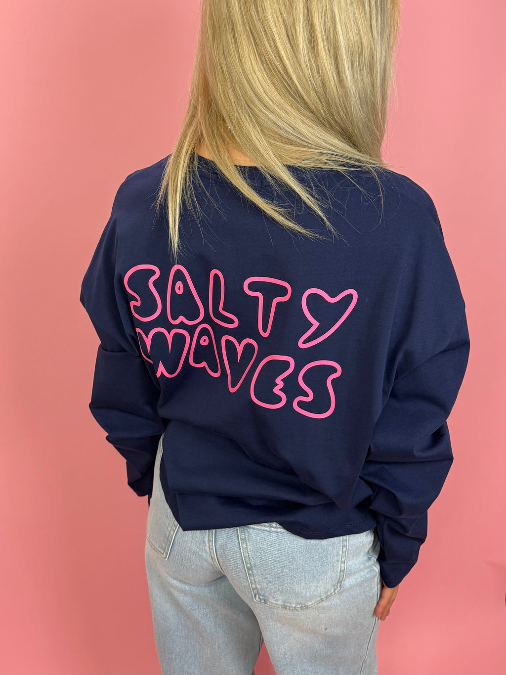 Long Sleeve Salty Waves